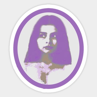 Mazzy Star Purple Sticker